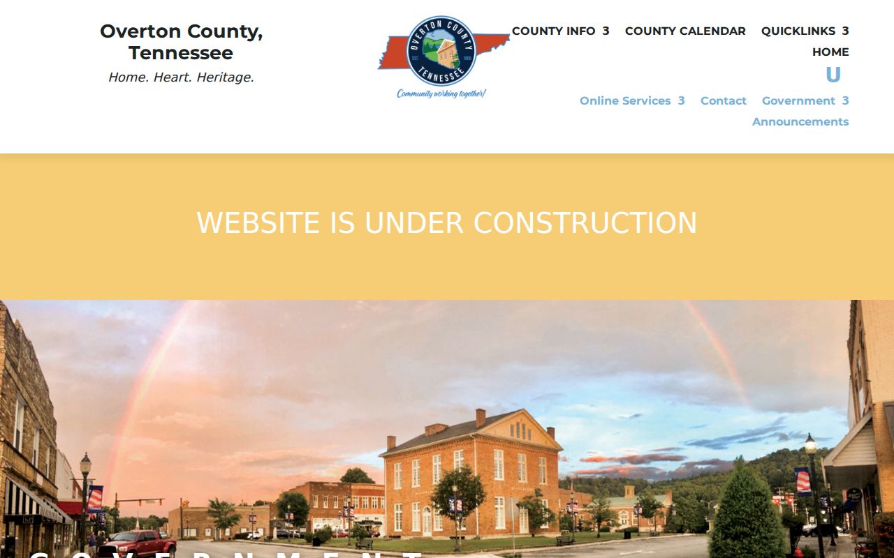 Overton County criminal court case clerk office page